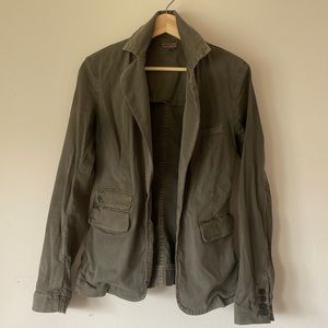 M True Religion - Vintage army style utility jean jacket